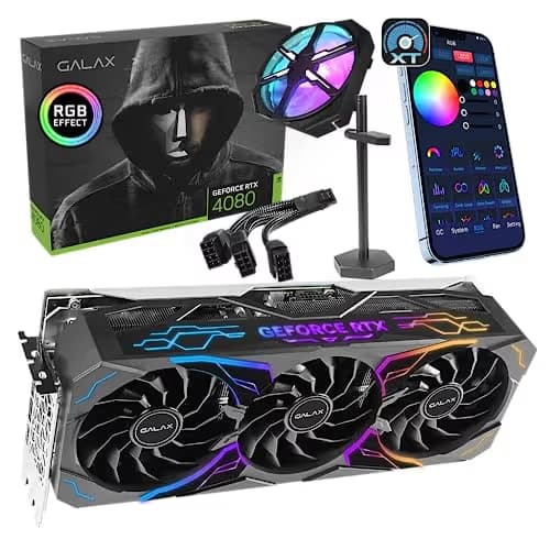 GALAX SG (1-Click OC) GeForce RTX 4080 SUPER 16GB GDDR6X Black image