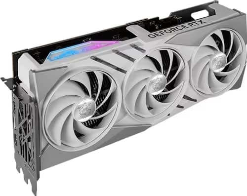 MSI GeForce RTX 4080 GAMING X SLIM 16GB GDDR6X White / Silver image