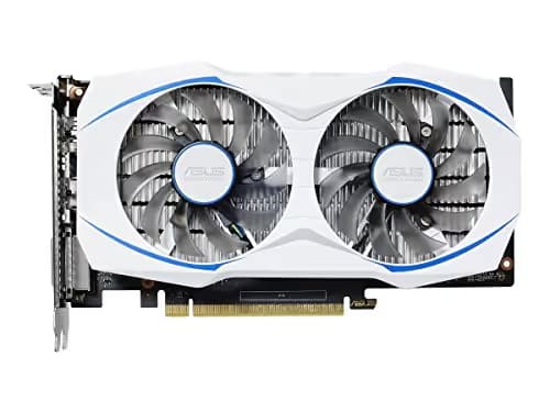Asus DUAL GeForce GTX 1050 2GB GDDR5 White / Blue main image