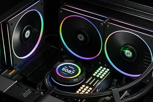 ID-COOLING AF-127-ARGB-K 120mm Black PWM image