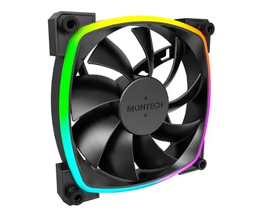 Montech AX120 120mm Black Addressable RGB PWM main image