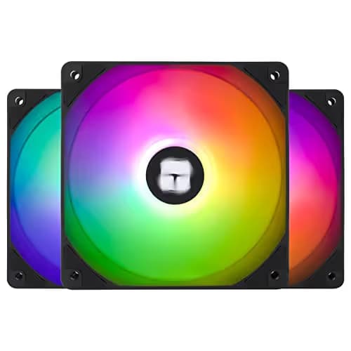 Thermalright TL-C12C-S X3 120mm Black Addressable RGB PWM 66.17 CFM 3-Pack image