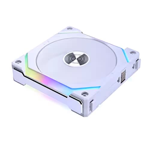 Lian Li UNI FAN SL V2 120mm White Addressable RGB PWM 64.5 CFM 5-Pack main image