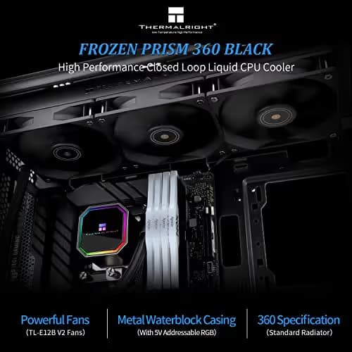 Thermalright Frozen Prism Water 360mm Black image