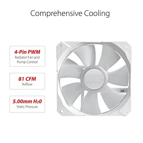 Asus ROG STRIX LC II ARGB 80.95 CFM Liquid CPU Cooler image