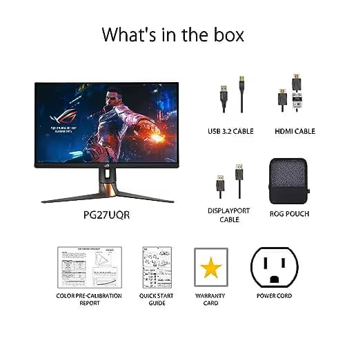 Asus ROG Swift PG27UQR 27" 4K 160Hz IPS Monitor image