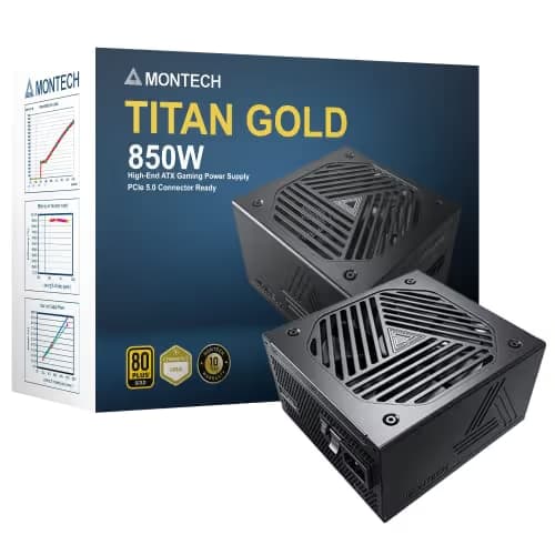 Montech TITAN Gold 850W Fully Modular 80+ Gold image