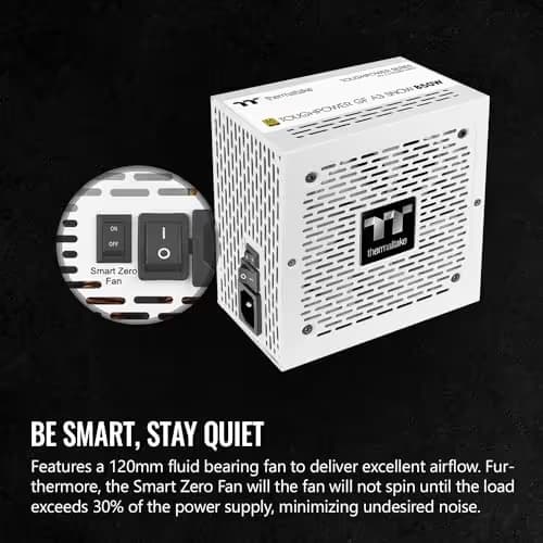 Thermaltake Toughpower GF A3 Snow 850W 80+ Gold Fully Modular image