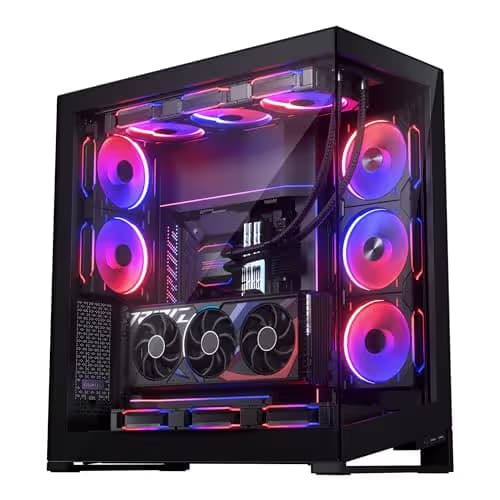 Phanteks NV9 ATX Full Tower Black with Tempered Glass Side Panel image