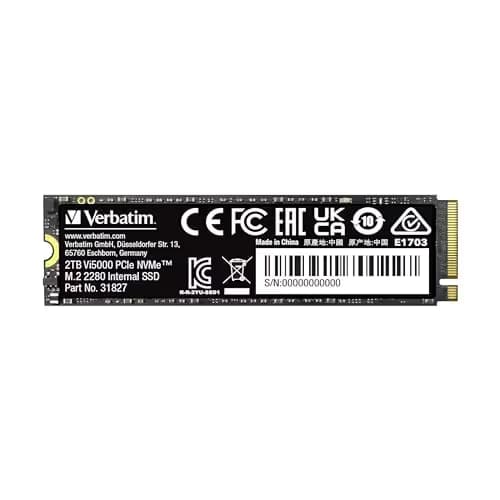 Verbatim Vi5000 2TB SSD M.2-2280 PCIe 4.0 x4 NVMe image