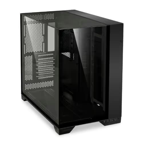 Lian Li O11 Vision ATX Mid Tower Black Tempered Glass Side Panel main image