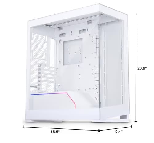 Phanteks NV5 ATX Mid Tower White Tempered Glass image