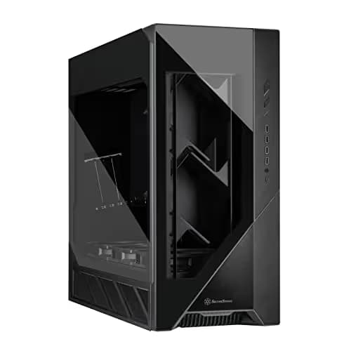 Silverstone ALTA F2 ATX Full Tower Black with Tempered Glass Side Panel image