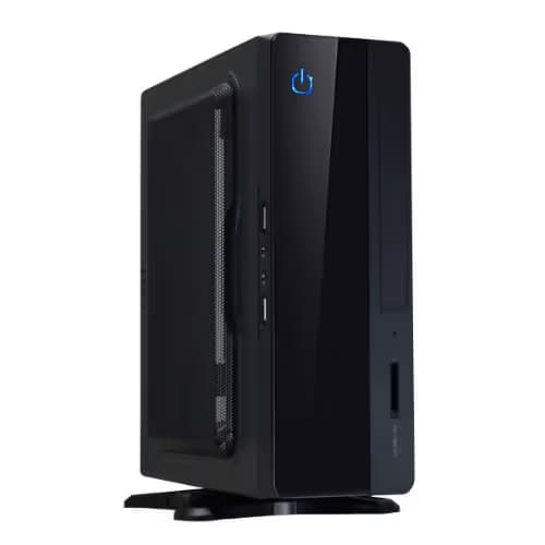 CiT MTX-007B Mini-ITX Desktop Black with 180W Power Supply main image