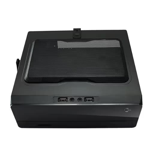 CiT MTX-007B Mini-ITX Desktop Black with 180W Power Supply image