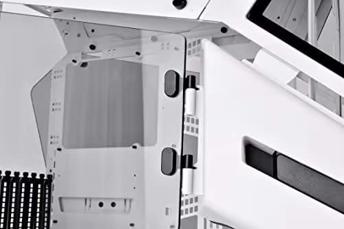 Thermaltake AH T600 Snow ATX Full Tower White / Black Tempered Glass Side Panel, Front Panel: USB 3.2 Gen 2 Type-C, USB 3.2 Gen 1 Type-A, USB 2.0 Type-A image