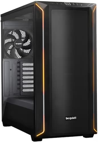 be quiet! Shadow Base 800 DX ATX Mid Tower Black with Tempered Glass Side Panel and USB 3.2 Gen 2 Type-C USB 3.2 Gen 1 Type-A main image