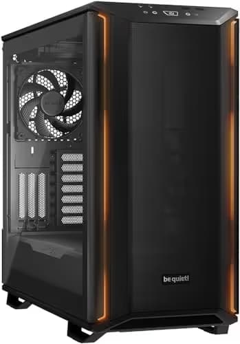 be quiet! Dark Base 701 ATX Mid Tower Black Tempered Glass Side Panel, USB 3.2 Gen 2 Type-C, USB 3.2 Gen 1 Type-A main image
