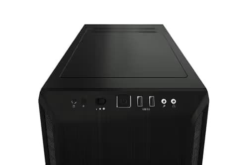 be quiet! Pure Base 600 ATX Mid Tower Black Tempered Glass Side Panel image