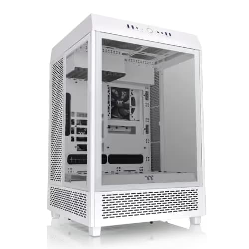 Thermaltake The Tower 500 ATX Mid Tower White Tempered Glass image