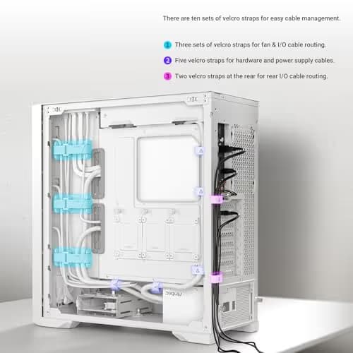 Antec Performance 1 FT ATX Full Tower White Tempered Glass image