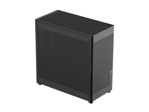GameMax MeshBox ATX Mid Tower Black Mesh Side Panel, USB 3.2 Gen 2 Type-C, USB 3.2 Gen 1 Type-A image