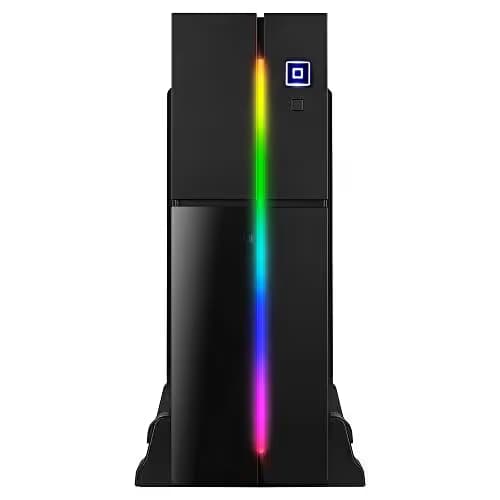 Aerocool Playa ATX Mid Tower Black Tempered Glass Side Panel, USB 3.2 Gen 1 Type-A Front Panel main image