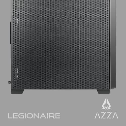 Azza Legionaire 470 ATX Mid Tower Black Mesh Side Panel image
