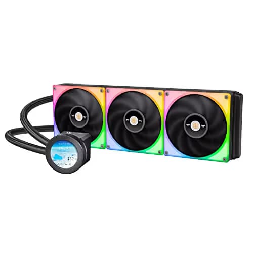 Thermaltake TOUGHLIQUID Ultra RGB 107 CFM Water 420mm Black image
