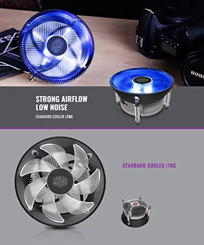 Cooler Master i70C Air 60mm Black / Silver image