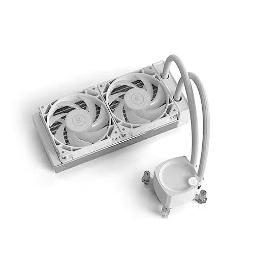 EK EK-Nucleus Water 240mm Lux D-RGB 72 CFM White image