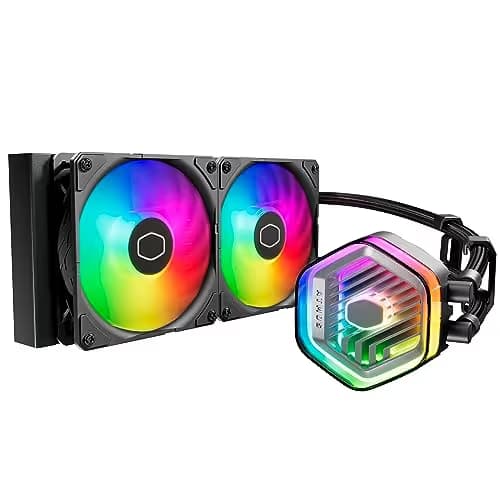 Cooler Master MasterLiquid 240 Atmos Water 240mm 70.7 CFM Black main image