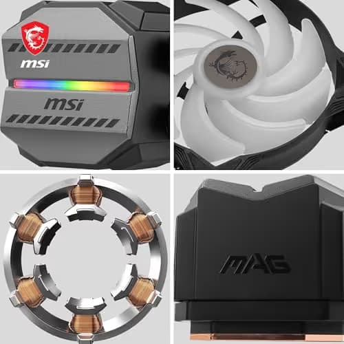 MSI MAG CORELIQUID M240 Water 240mm Black image