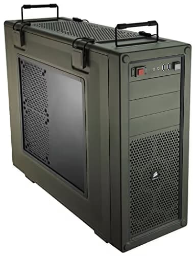 Corsair Vengeance C70 ATX Mid Tower Green Acrylic Side Panel main image