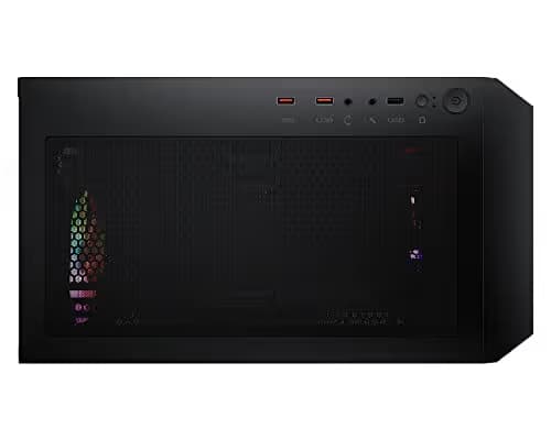 Cougar MX360 ATX Mid Tower Black RGB Tempered Glass Side Panel image