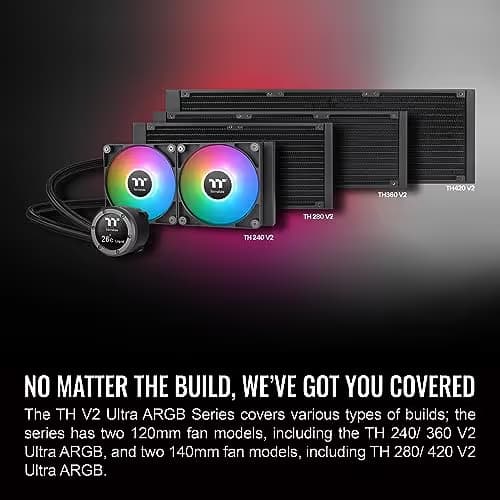 Thermaltake TH240 V2 Ultra ARGB Black image