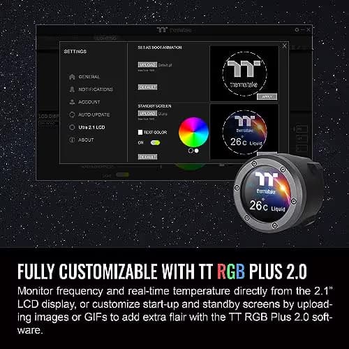 Thermaltake TH240 V2 Ultra ARGB Black image