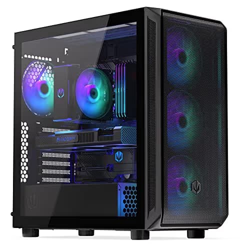 ENDORFY Arx 700 ARGB ATX Mid Tower Black Tempered Glass Side Panel main image