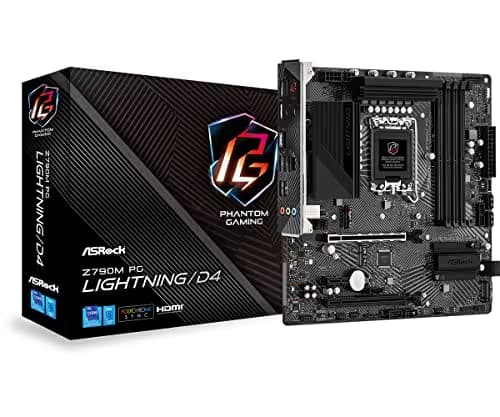 ASRock Z790M PG LIGHTNING/D4 DDR4 Micro ATX image