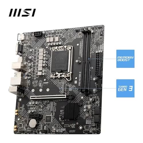 MSI H610 PRO H610M-G LGA1700 DDR5 Micro ATX image
