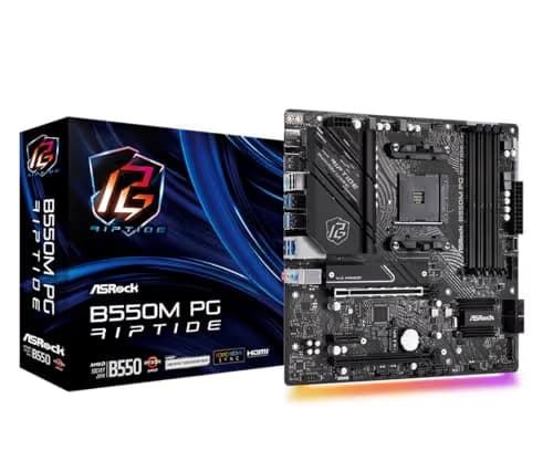 ASRock B550 PG Riptide AM4 DDR4 ATX main image