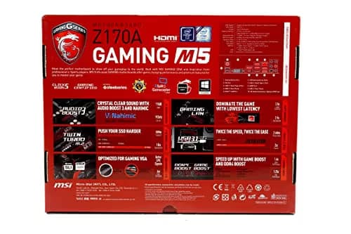 MSI Z170A GAMING M5 LGA1151 DDR4 ATX image