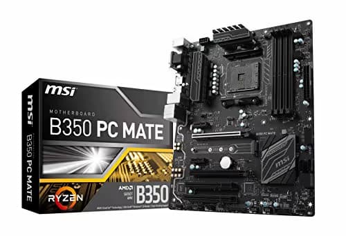 MSI B350 PC MATE AM4 DDR4 ATX main image