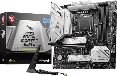 MSI B760 MAG B760M MORTAR WIFI II LGA1700 DDR5 Micro ATX main image