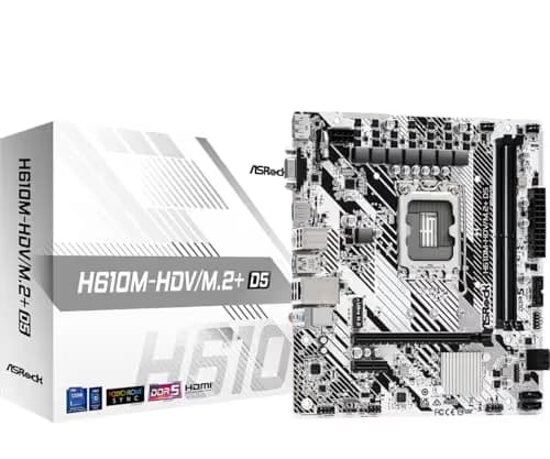 ASRock H610 M-HDV/M.2+ D5 LGA1700 DDR5 Micro ATX main image