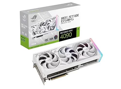 Asus ROG Strix GeForce RTX 4090 24GB GDDR6X White OC Edition main image