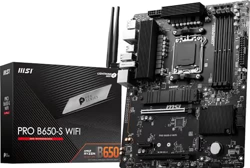 MSI B650 PRO-S WIFI AM5 DDR5 ATX image
