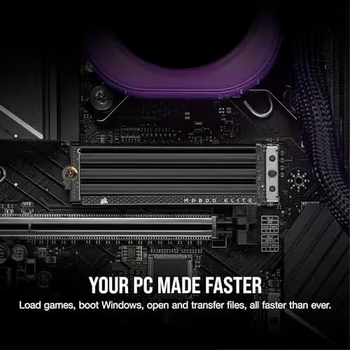 Corsair MP600 ELITE w/Heatsink 2TB SSD M.2-2280 PCIe 4.0 x4 NVMe image