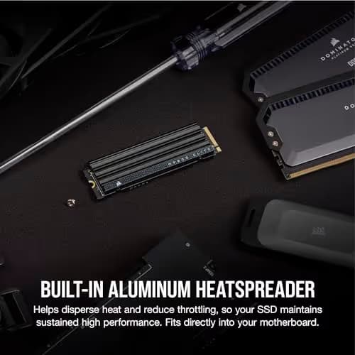 Corsair MP600 ELITE w/Heatsink 2TB SSD M.2-2280 PCIe 4.0 x4 NVMe image