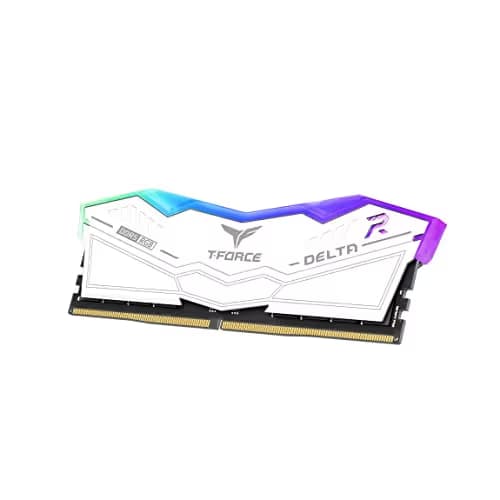 TEAMGROUP T-Force Delta RGB White DDR5-6000 CL30 32GB (2x16GB) image